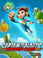 game pic for Captain Galactic - Super Space Hero  SE K800